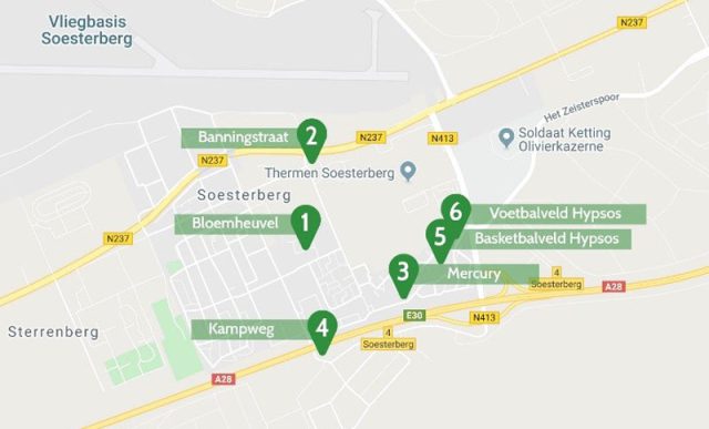 Locaties Jongerenplek Kjoeps