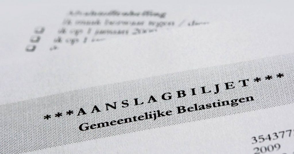 aanslag gemeentelijke belastingen