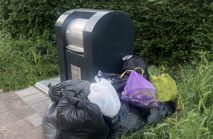 Foto: Facebook - Zomerse dag bederft door stinkend huisvuil