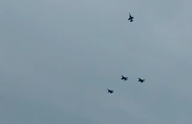 Missing men formation boven Soesterberg